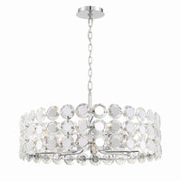 Eurofase - 44286-019 - Eight Light Chandelier - Perrene - Chrome