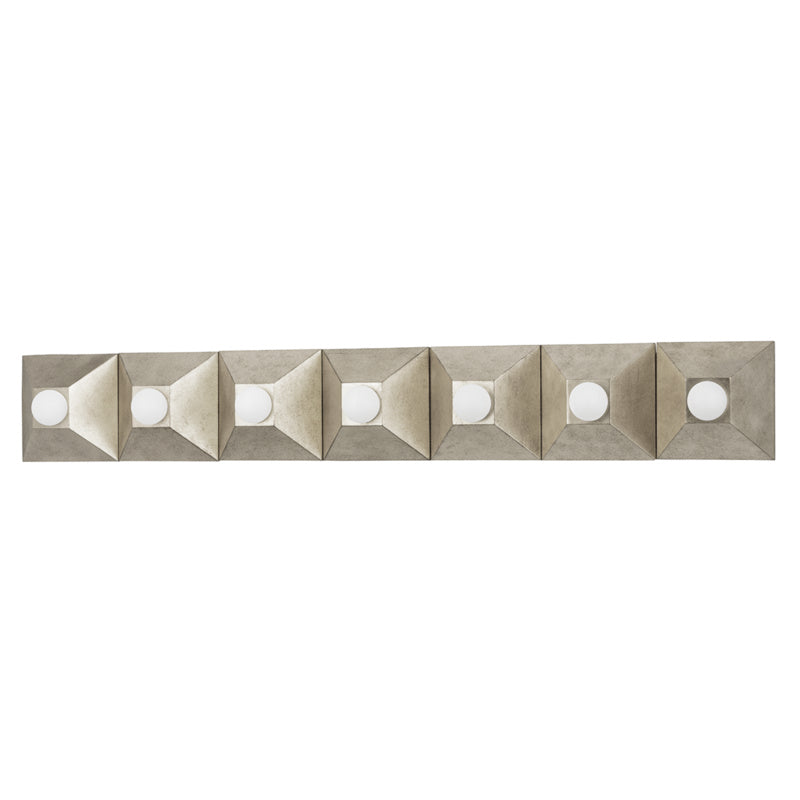 Corbett Lighting - 325-07-SL - Seven Light Bath And Vanity - Max - Silver Leaf