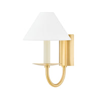 Mitzi - H464101-AGB - One Light Wall Sconce - Lenore - Aged Brass