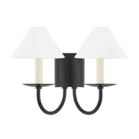 Mitzi - H464102-SBK - Two Light Wall Sconce - Lenore - Soft Black