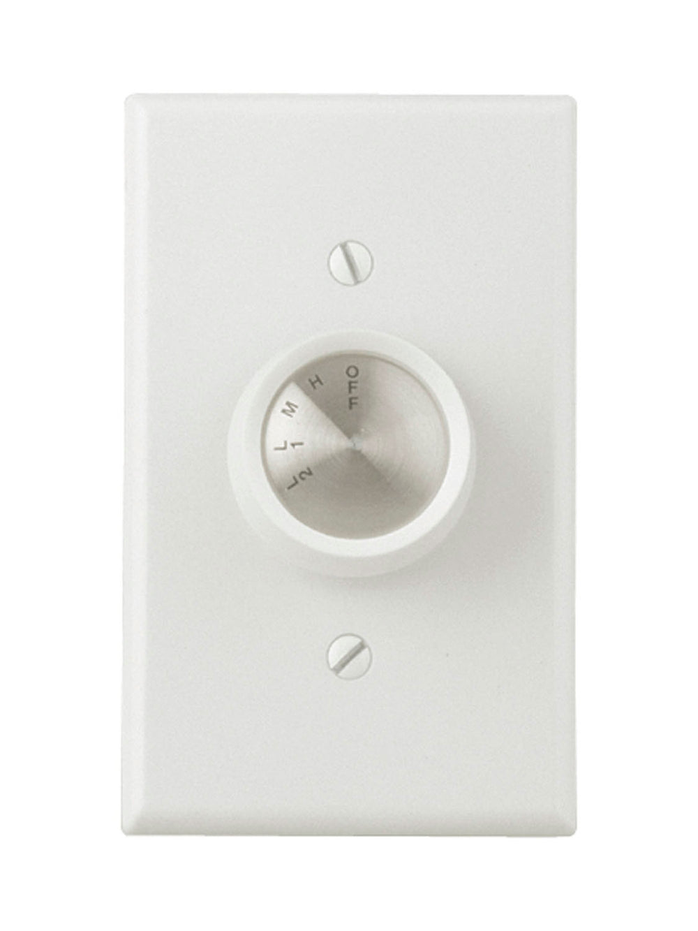 Craftmade - CM-4SDH - 4 Speed Rotary Fan Control 4 Speed Rotary Dial Fan Control in White Finish - 4 Speed Rotary Fan Control