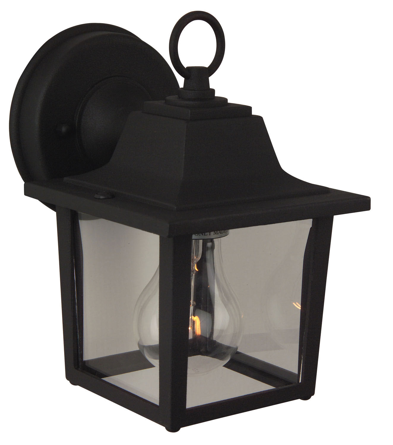 Craftmade - Z190-TB - Coach Lights Cast One Light Wall Mount in Textured Black Finish - Coach Lights Cast