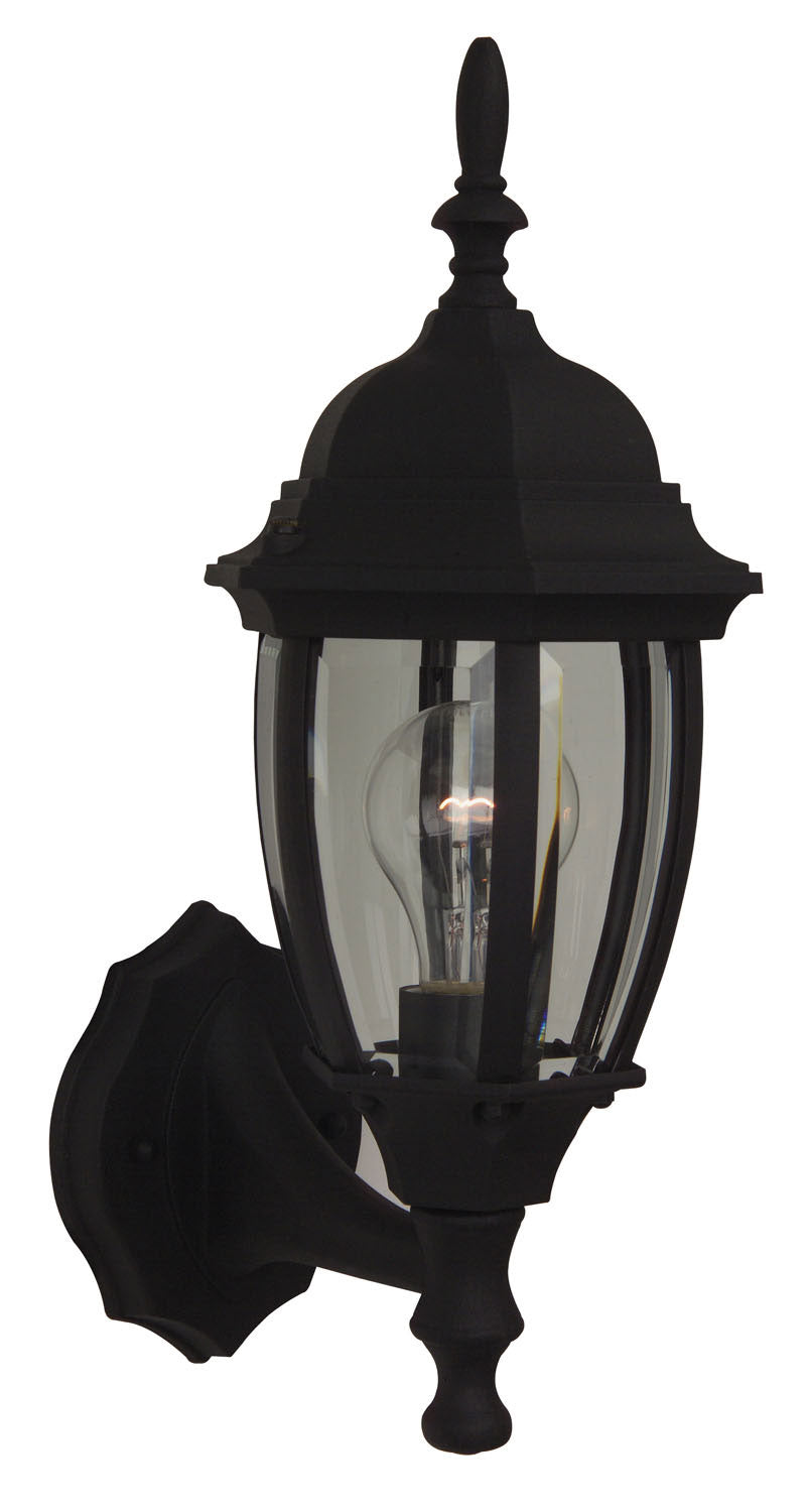 Craftmade - Z260-TB - Bent Glass Cast One Light Wall Mount in Textured Black Finish - Bent Glass Cast