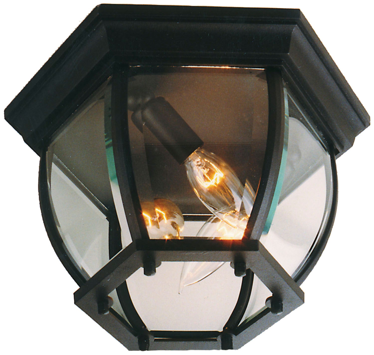 Craftmade - Z433-TB - Cast Three Light Outdoor Flushmount in Textured Black Finish - Cast