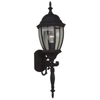 Craftmade - Z280-TB - Bent Glass Cast One Light Wall Mount in Textured Black Finish - Bent Glass Cast