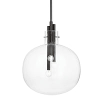 Hudson Valley - 3918-BBR - Three Light Pendant - Hempstead - Black Brass