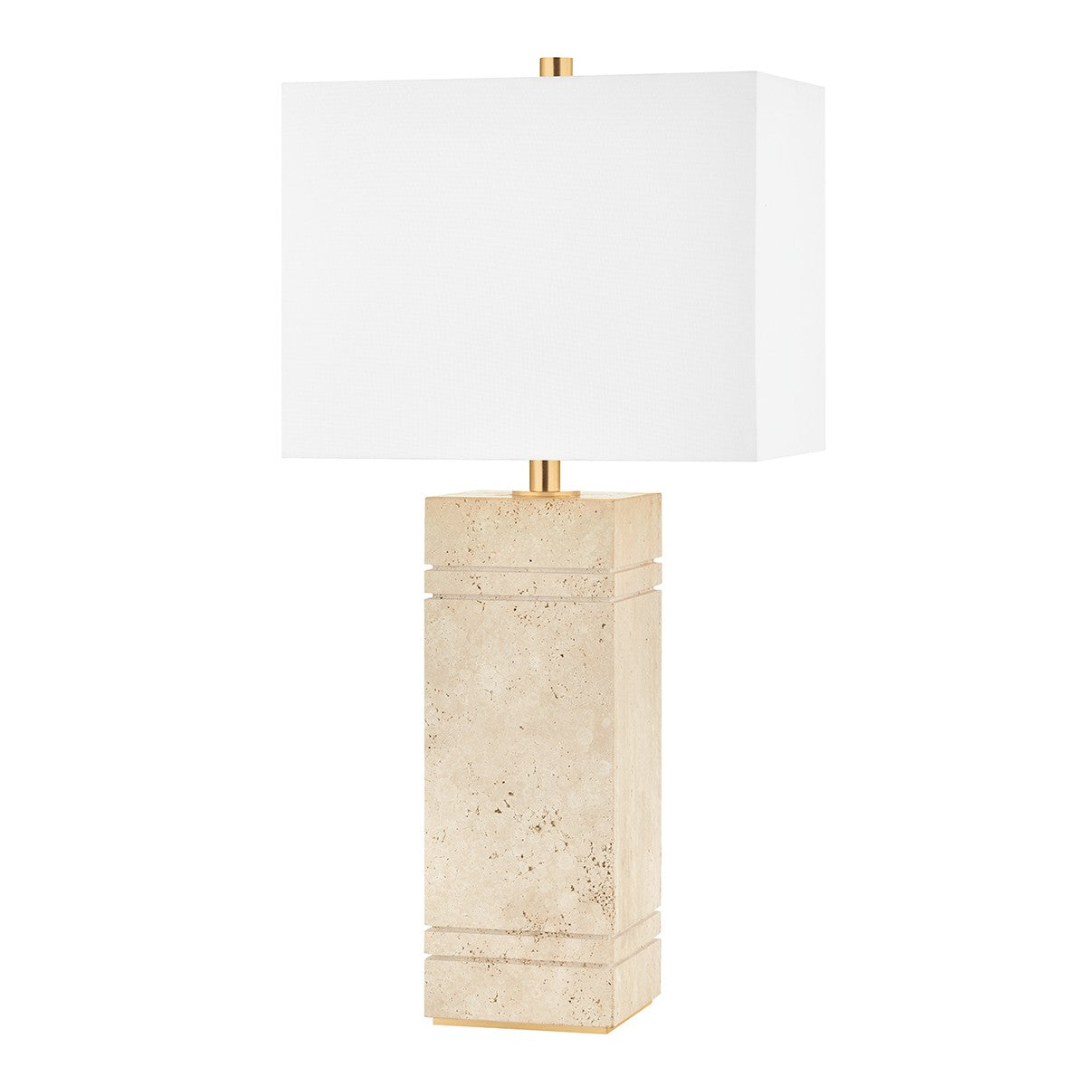 Hudson Valley - L1620-AGB - One Light Table Lamp - Brownsville - Aged Brass