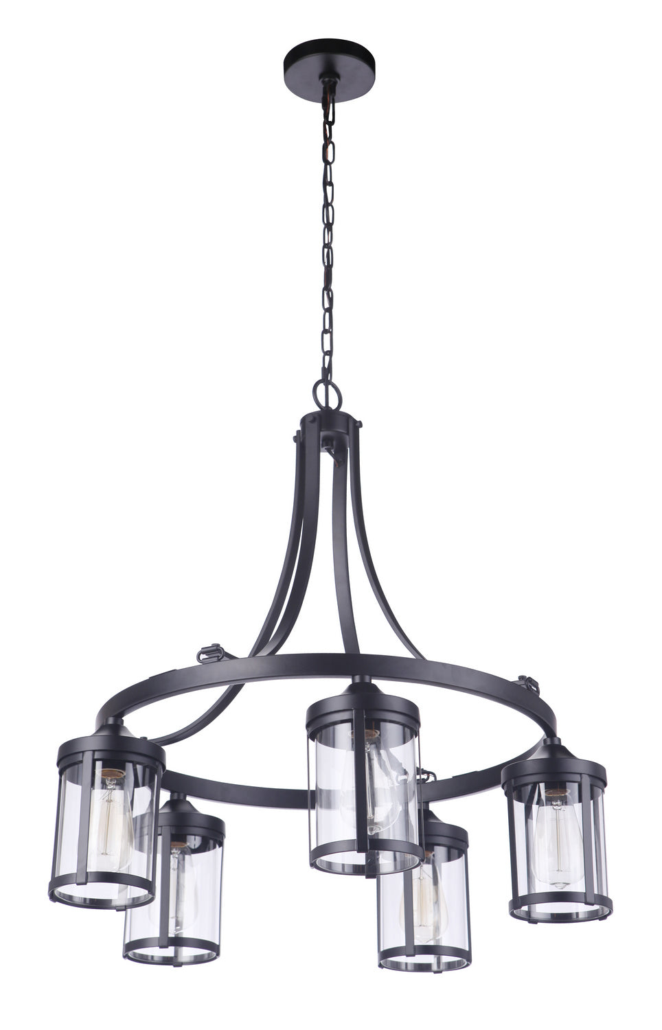 Craftmade - 55325 - Elliot Five Light Chandelier in Mulltiple Finishes - Elliot