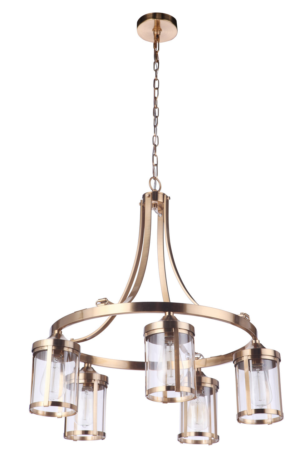 Craftmade - 55325 - Elliot Five Light Chandelier in Mulltiple Finishes - Elliot