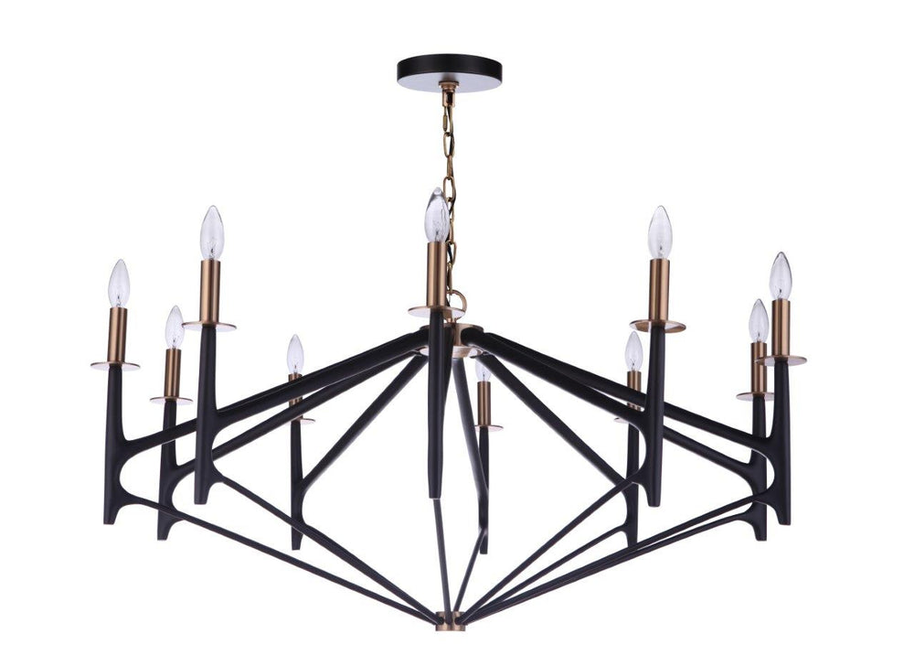 Craftmade - 55510 - The Reserve Ten Light Chandelier in Mulltiple Finishes - The Reserve