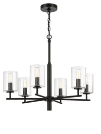 Craftmade - 55626 - Hailie Six Light Chandelier in Mulltiple Finishes - Hailie