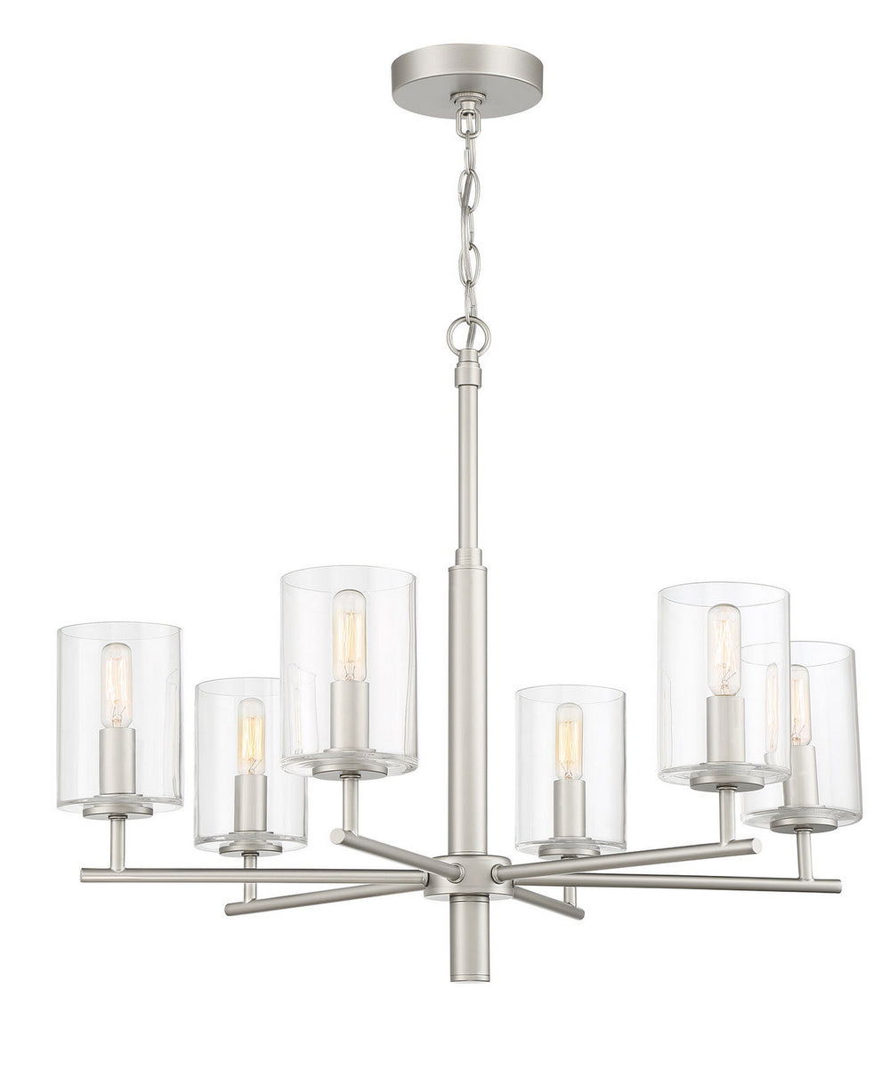 Craftmade - 55626 - Hailie Six Light Chandelier in Mulltiple Finishes - Hailie