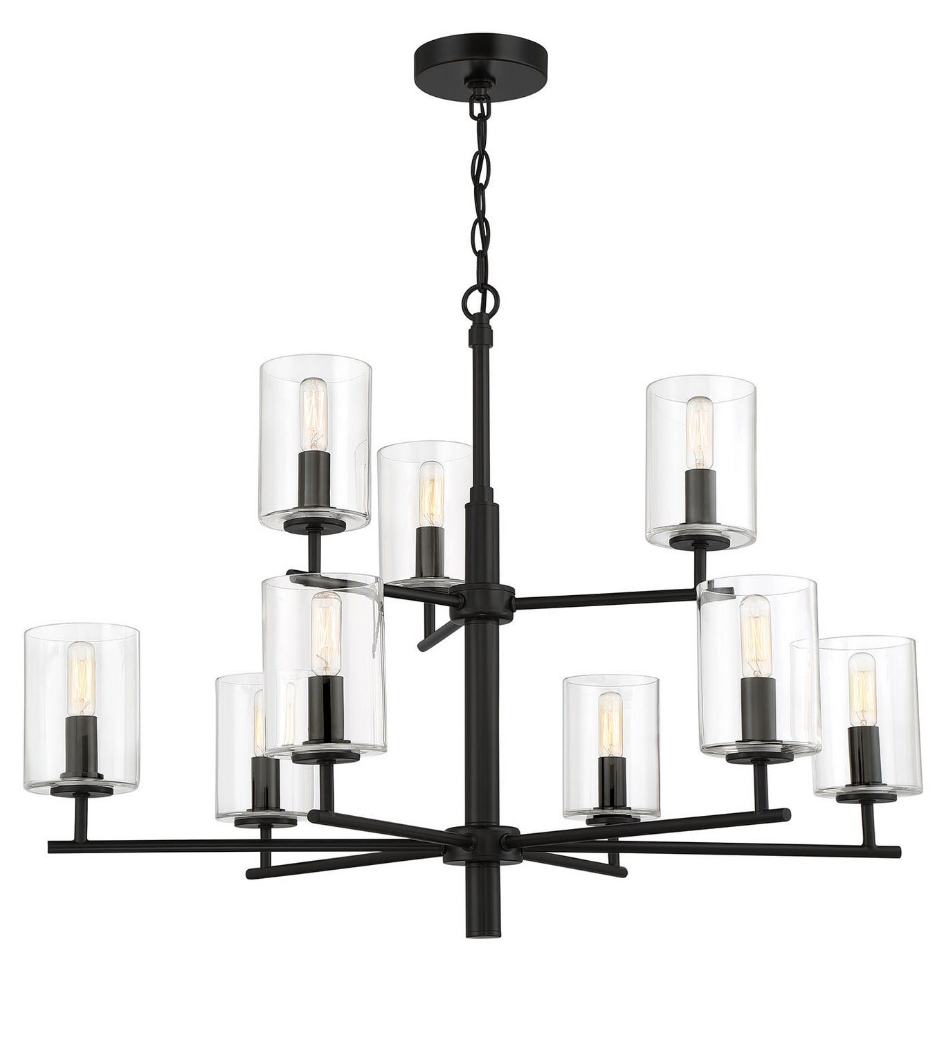 Craftmade - 55629 - Hailie Nine Light Chandelier in Mulltiple Finishes - Hailie