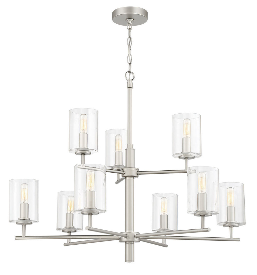 Craftmade - 55629 - Hailie Nine Light Chandelier in Mulltiple Finishes - Hailie