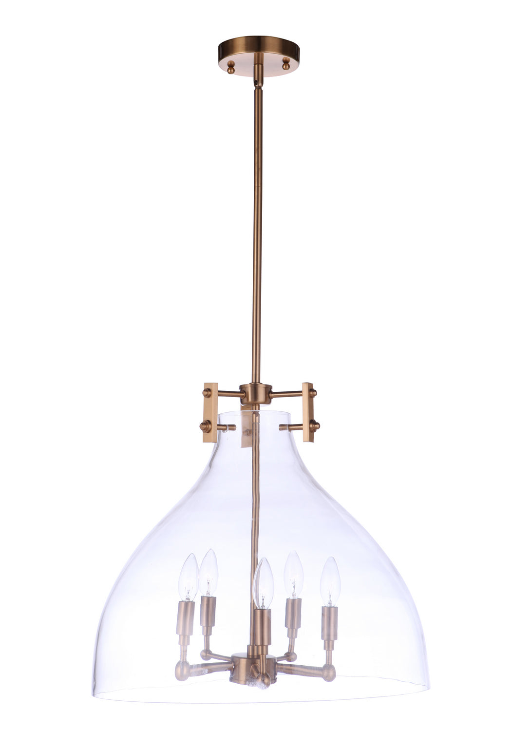 Craftmade - 55895 - Chardonnay Five Light Pendant in Mulltiple Finishes - Chardonnay