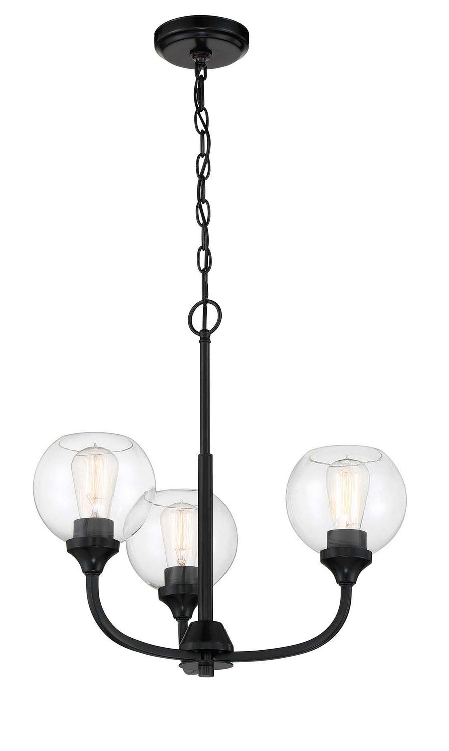 Craftmade - 56223 - Glenda Three Light Chandelier in Mulltiple Finishes - Glenda