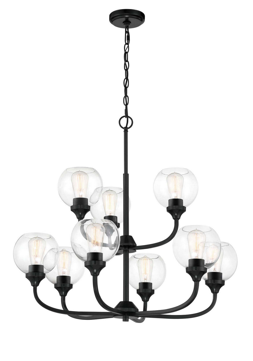 Craftmade - 56229 - Glenda Nine Light Chandelier in Mulltiple Finishes - Glenda