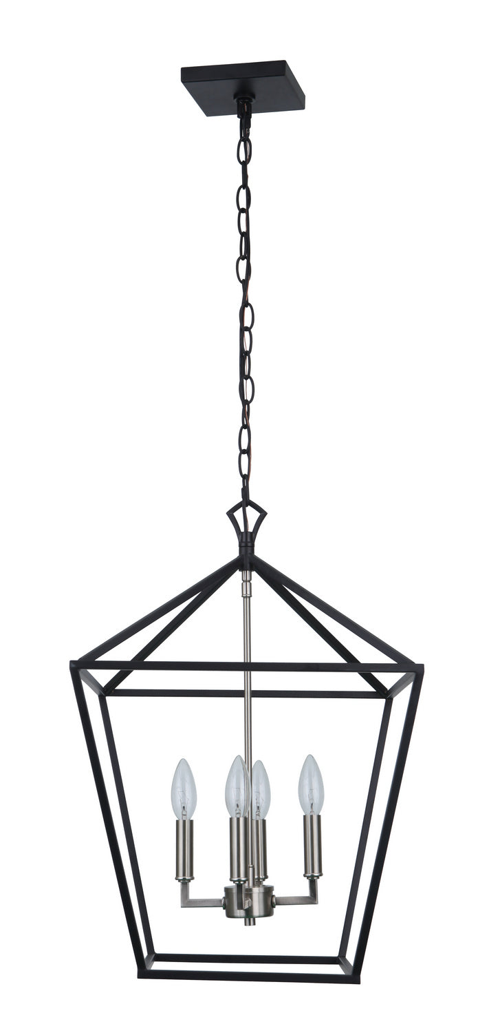 Craftmade - 56334 - Flynt II Four Light Foyer Pendant in Mulltiple Finishes - Flynt II