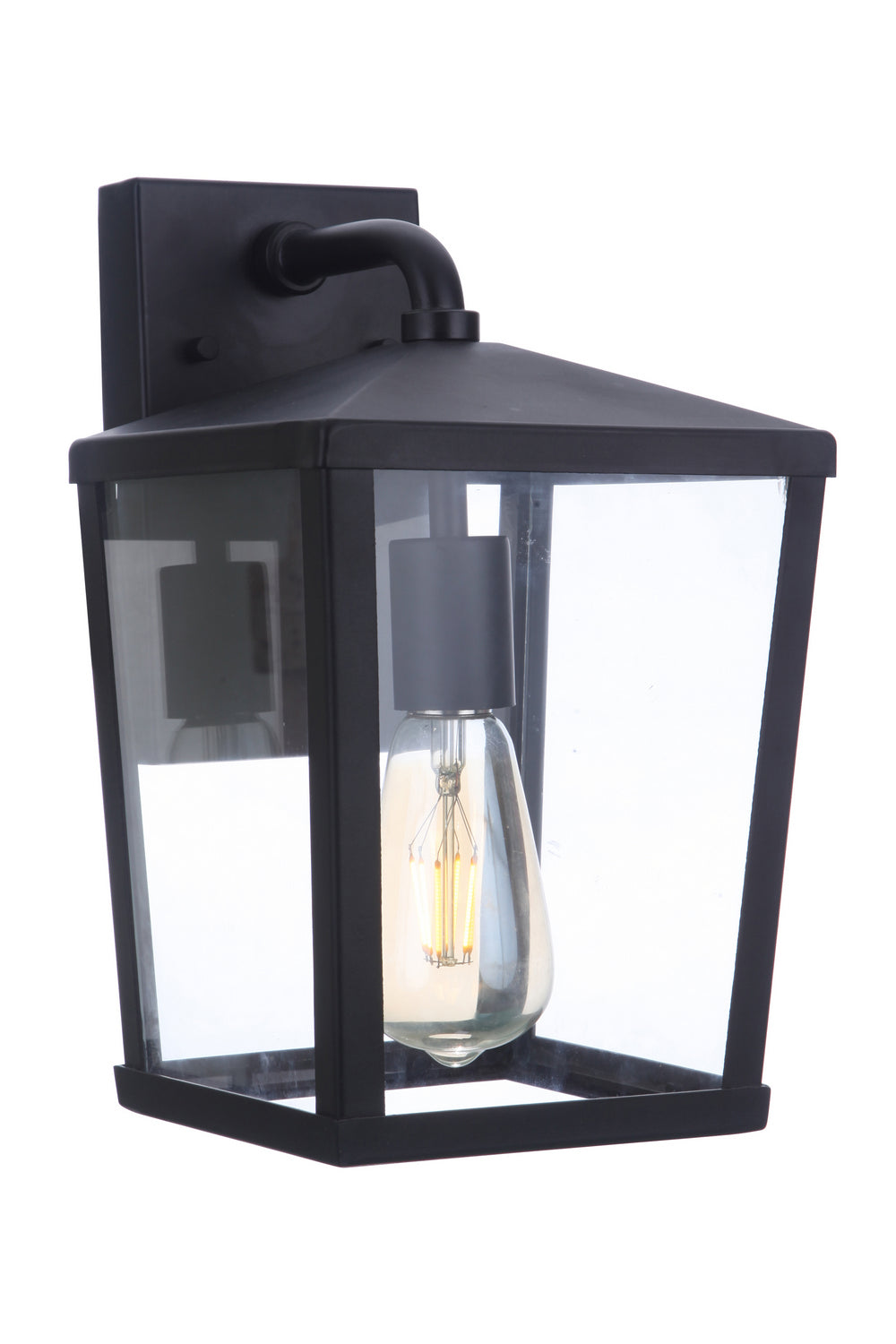 Craftmade - ZA4604-MN - Olsen One Light Outdoor Wall Mount in Midnight Finish - Olsen