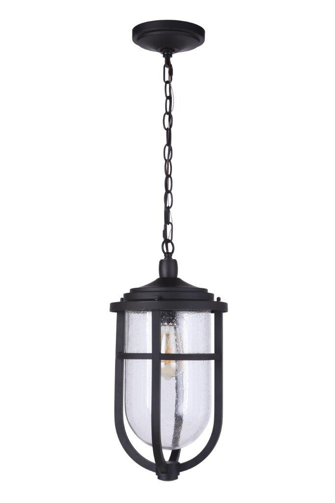 Craftmade - ZA4721-MN - Voyage One Light Outdoor Pendant in Midnight Finish - Voyage