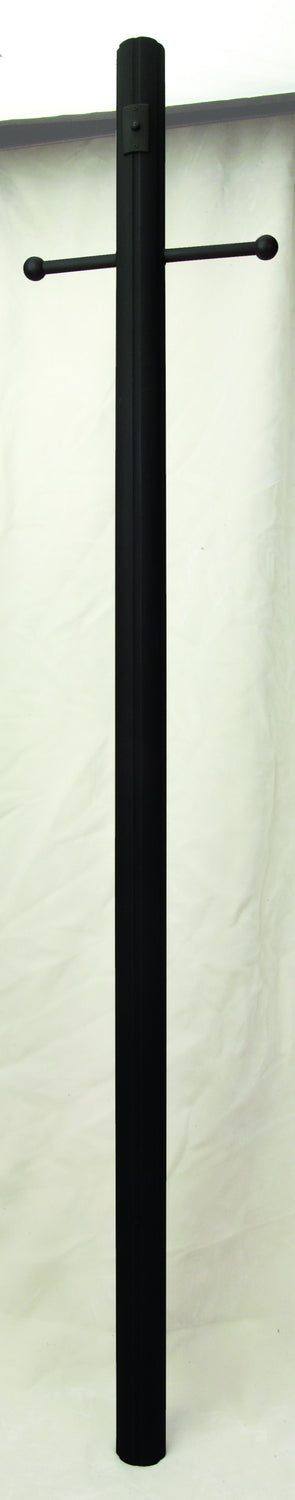 Craftmade - Z8992-TB - Pad Mounts, Posts 84" Fluted Direct Burial w/Photocell Post in Textured Black Finish - Pad Mounts, Posts