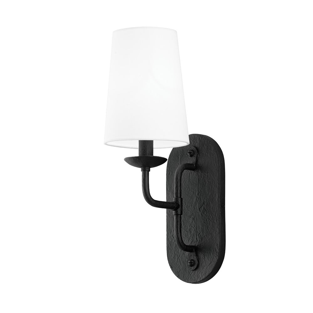 Troy Lighting - B1621-BI - One Light Wall Sconce - Moe - Black Iron