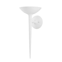 Troy Lighting - B2601-GSW - One Light Wall Sconce - Cecilia - Gesso White