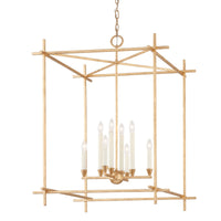 Troy Lighting - F1099-VGL - Eight Light Lantern - Huck - Vintage Gold Leaf