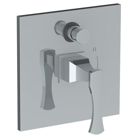 Wall Mounted Pressure Balance Shower Trim With Diverter, 7"