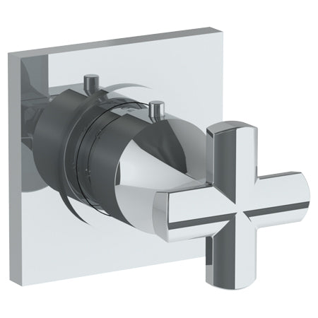 Wall Mounted Mini Thermostatic Shower Trim, 3 1/2" Dia.