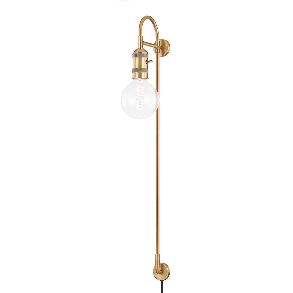 Troy Lighting - PTL8136-PBR - One Light Wall Sconce - Dean - Patina Brass