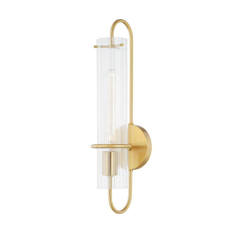 Mitzi - H640101-AGB - One Light Wall Sconce - Beck - Aged Brass