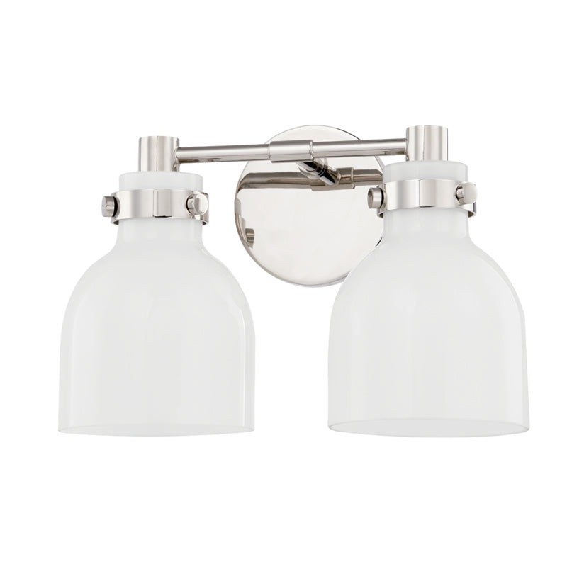 Mitzi - H649302-PN - Two Light Bath and Vanity - Elli - Polished Nickel