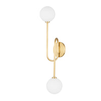 Mitzi - H655102A-AGB - LED Wall Sconce - Zani - Aged Brass