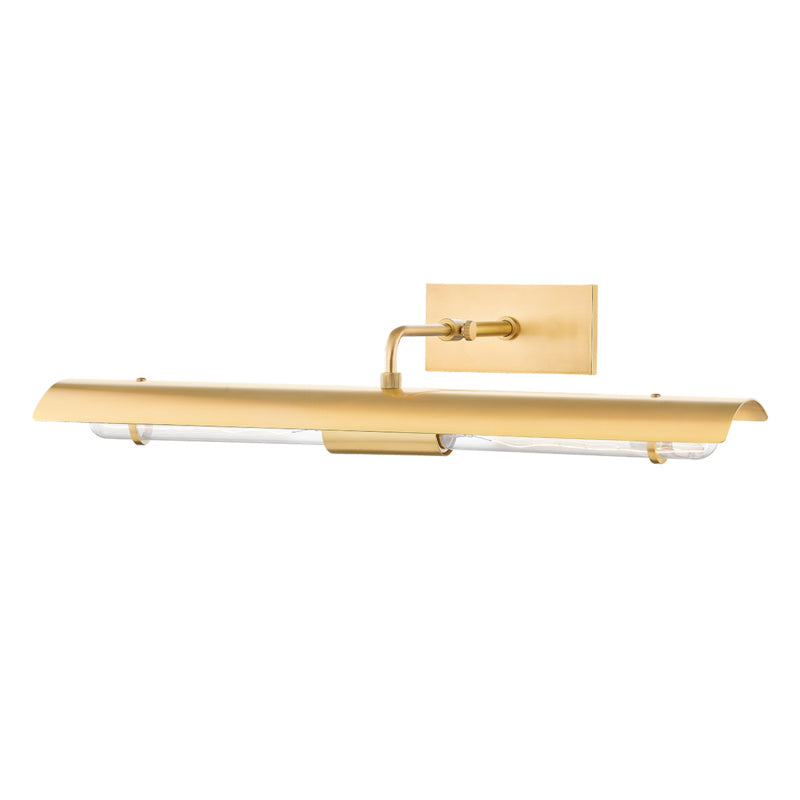 Mitzi - H741102B-AGB - Two Light Picture Light - Raelynn - Aged Brass