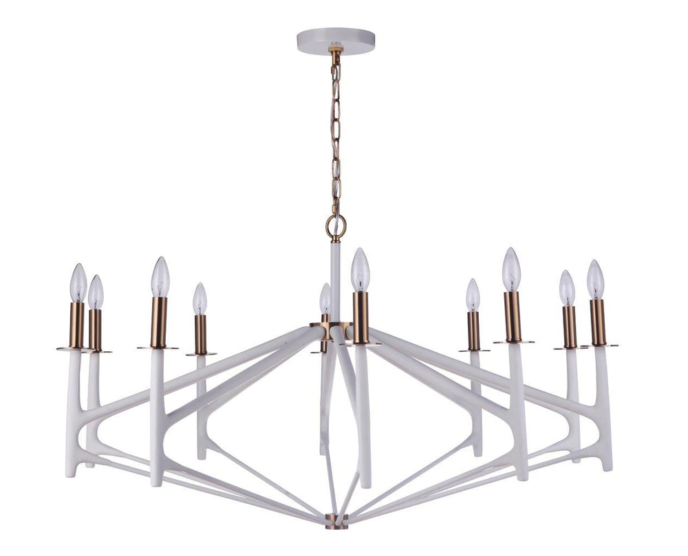 Craftmade - 55510 - The Reserve Ten Light Chandelier in Mulltiple Finishes - The Reserve