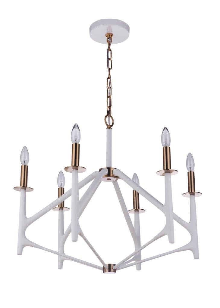 Craftmade - 55526 - The Reserve Six Light Chandelier in Mulltiple Finishes - The Reserve