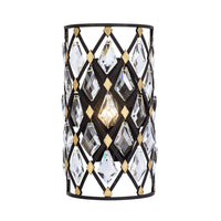 Varaluz - 345W01CBHG - One Light Wall Sconce - Windsor - Carbon/Havana Gold