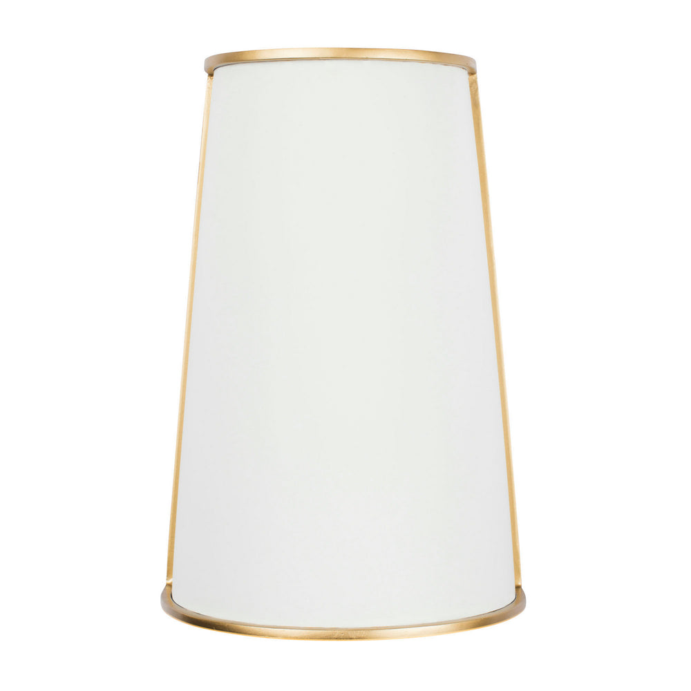 Varaluz - 364W02MWFG - Two Light Wall Sconce - Coco - Matte White/French Gold