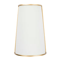 Varaluz - 364W02MWFG - Two Light Wall Sconce - Coco - Matte White/French Gold