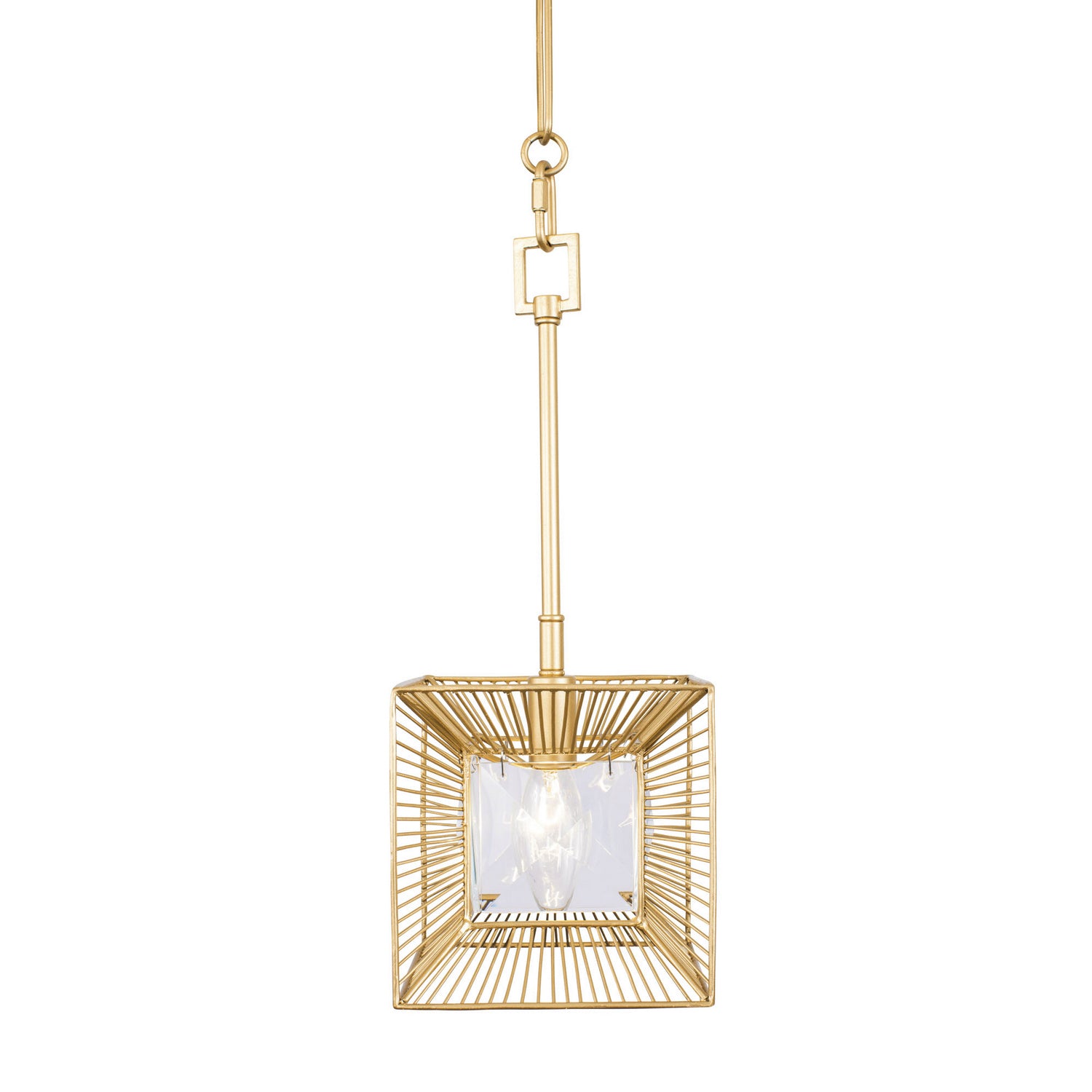 Varaluz - 366M01FG - One Light Mini Pendant - Arcade - French Gold