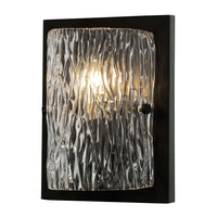 Varaluz - 376W01BL - One Light Wall Sconce - Morgan - Black