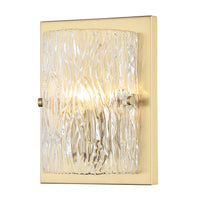 Varaluz - 376W01SB - One Light Wall Sconce - Morgan - Satin Brass