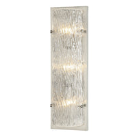 Varaluz - 376W03BN - Three Light Wall Sconce - Morgan - Brushed Nickel