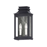 Maxim - 40914CLBO - Two Light Outdoor Wall Sconce - Savannah VX - Black Oxide