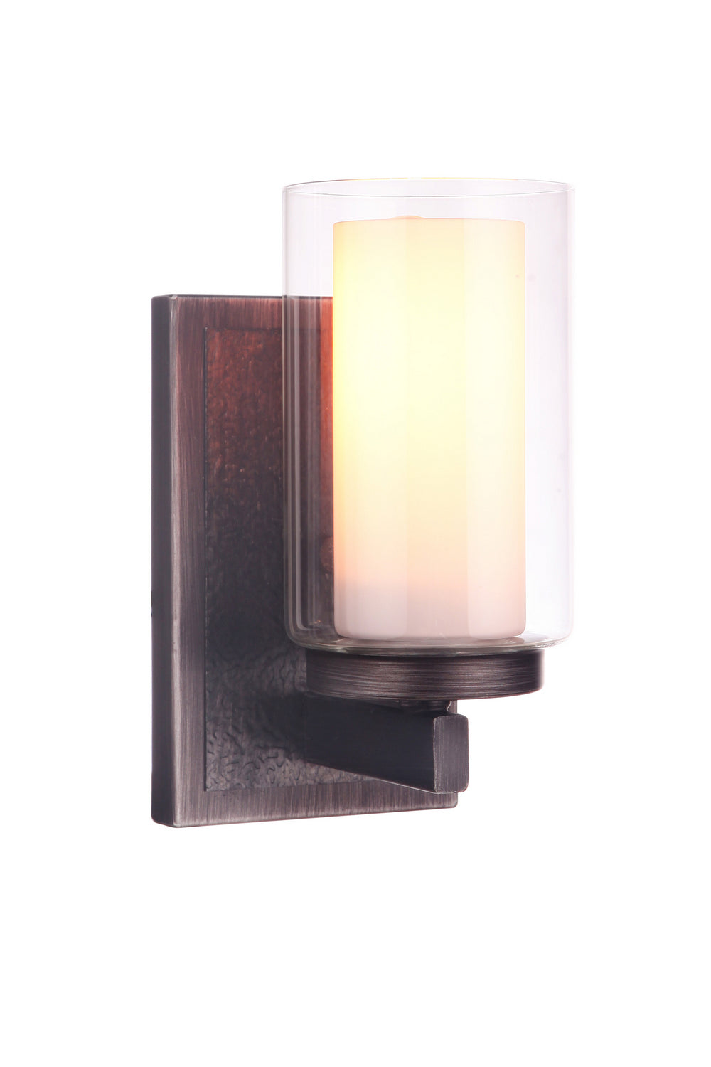 Craftmade - 11605NIVNI1 - Texture One Light Wall Sconce in Natural Iron/Vintage Iron Finish - Texture