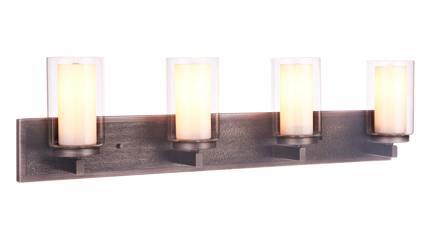 Craftmade - 11633NIVNI4 - Texture Four Light Vanity in Natural Iron/Vintage Iron Finish - Texture