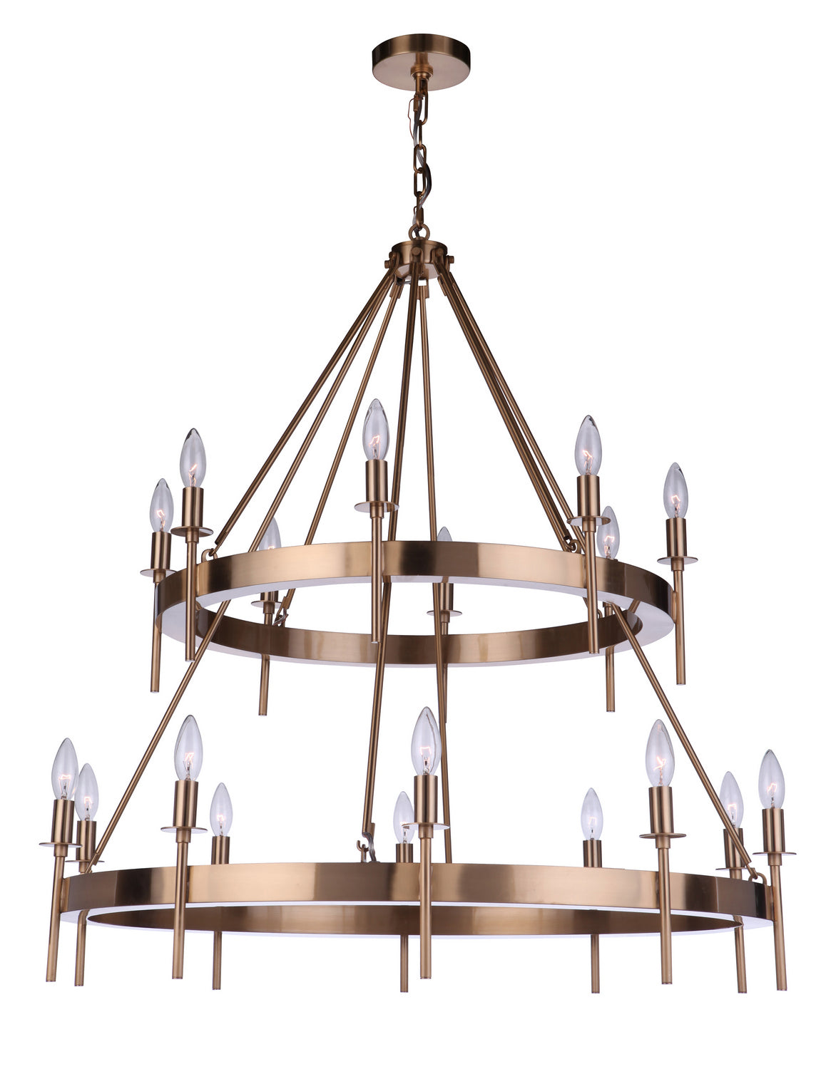 Craftmade - 54318 - Larrson 18 Light Chandelier in Mulltiple Finishes - Larrson