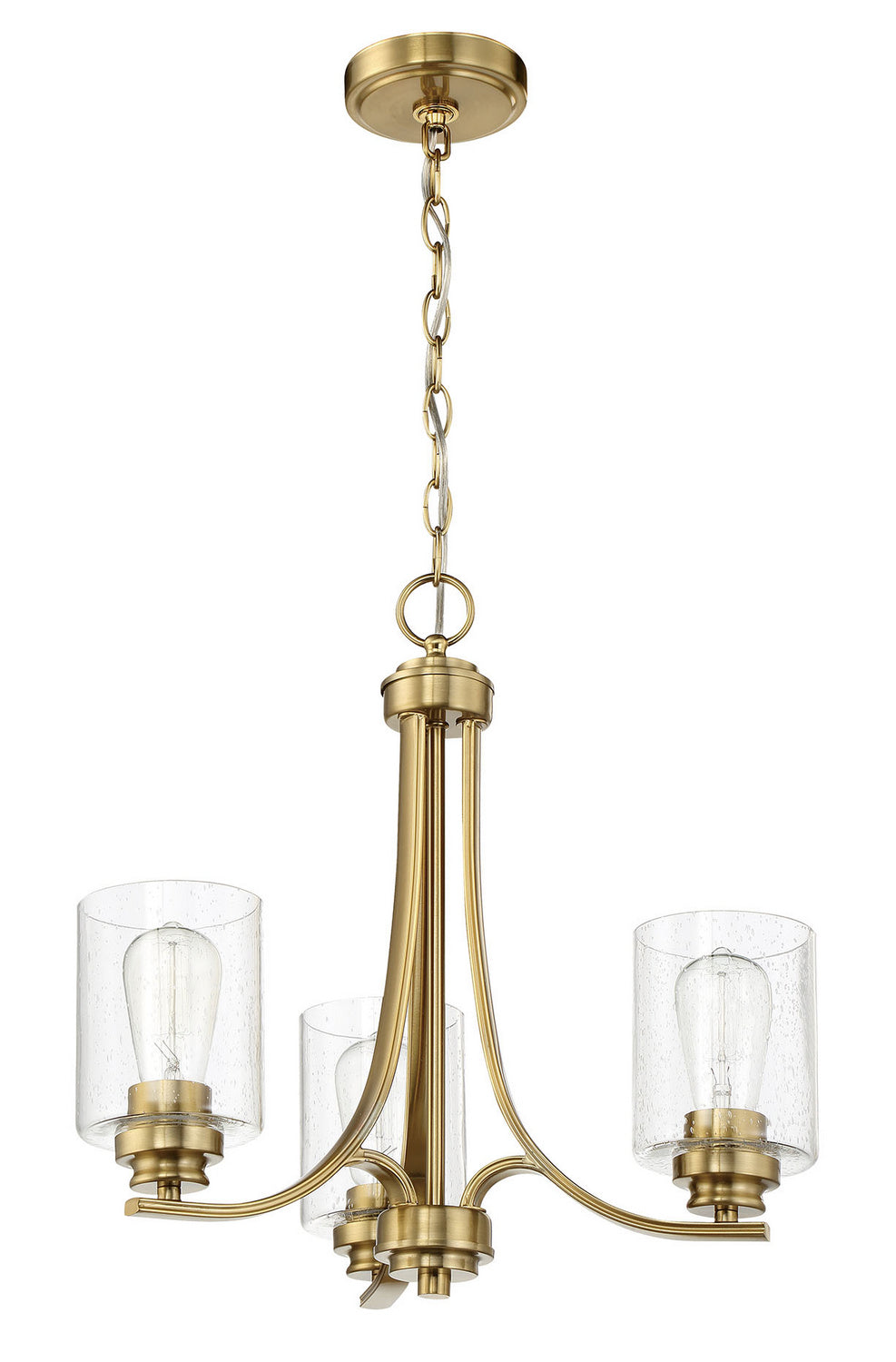 Craftmade - 50523 - Bolden Three Light Chandelier in Mulltiple Finishes - Bolden