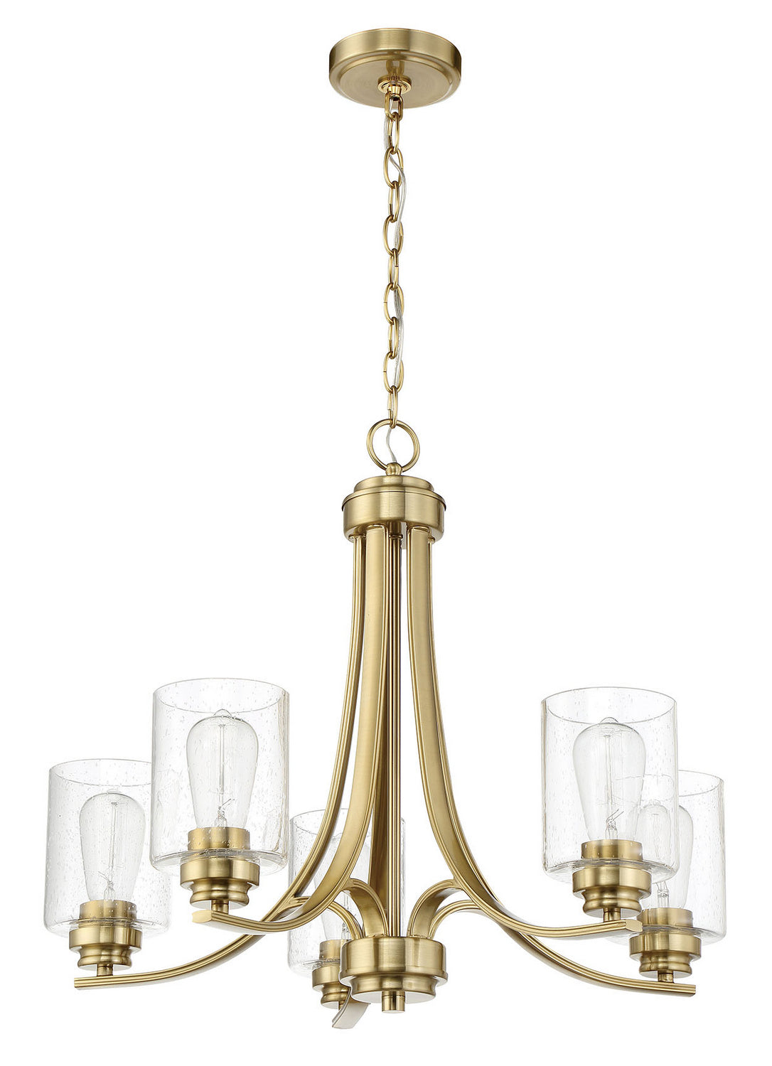 Craftmade - 50525 - Bolden Five Light Chandelier in Mulltiple Finishes - Bolden